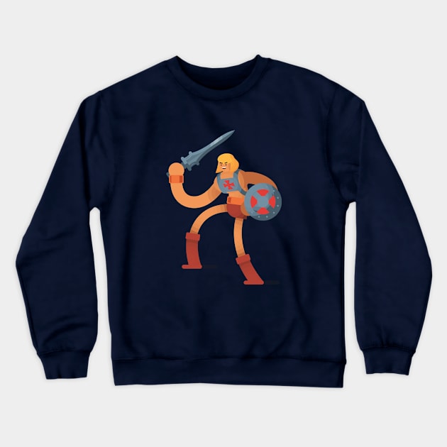 He-man! Crewneck Sweatshirt by ricardoveronez